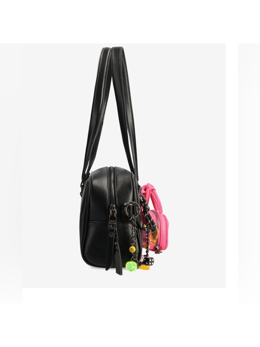 Steve Madden Bharlan Black Pink Shoulder Bag New - Picture 3 of 7